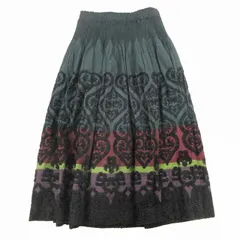 サ*ラ様 イッセイミヤケ HaaT 総レースのスカート　ウエストゴム Lace Ladies 総レース ウエストゴム仕様 ロングスカート マキシ