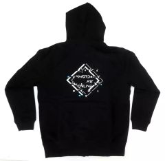 [중고] 아우터웨어 로고(official store ver.) War of Underworld 파커 블랙 L사이즈 [소드 아트·온라인 앨리시제이션]