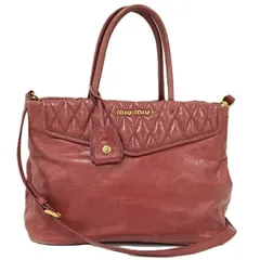 【希少モデル❗️】美品！vintage miumiu ハンドバッグ　赤 楽天市場】赤（ブランドミュウミュウ）（バッグ｜バッグ・小物