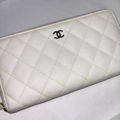 CHANEL シャネル 長財布 ホワイト Aプラスクラス 超美品 付属品全て