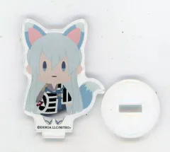 【中古】アクリルスタンド・アクリルパネル 江雪左文字 「刀剣乱舞-ONLINE- 特別展 刀剣乱舞で学ぶ 日本刀と未来展 -刀剣男士のひみつ- ミニアクリルスタンド(御伴散歩 きつね装備) 【グループD】」