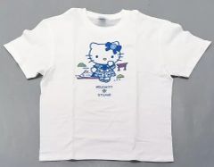 【中古】Tシャツ STU48×ハローキティ STU TシャツA ホワイト Lサイズ 「STU48岸壁屋外ライブin広島港国際フェリーポート」