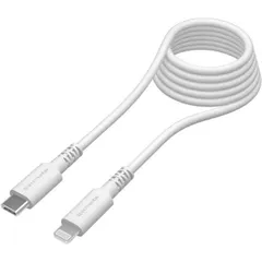 多摩電子工業 tamas CtoLケーブル TH212LC20W 2.0m 充電ケーブル タイプC Lightning ケーブル  ホワイト 超急速充電