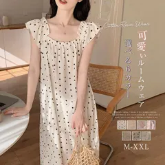 ネグリジェ ルームウェア パジャマ ノースリーブ 綿 ルームワンピース 部屋着 花柄 ワンピース レディース ロングワンピース ナイトウェア ホーム ゆったり シンプル gjdz NJWI514