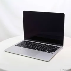 〔中古品〕 MacBook Air 13.6-inch Early-2025 MC654J／A Apple M4 10コアCPU_10コアGPU 24GB SSD512GB シルバー 〔macOS v15.6〕【262】