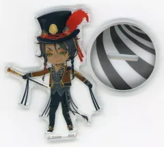 【中古】アクリルスタンド・アクリルパネル レオナ・キングスカラー 「ディズニー ツイステッドワンダーランド プレミアムハロウィーン POP UP SHOP ミニアクリルスタンドコレクション プレイフル・ドレス ver.」