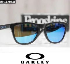 【新品】正規品 OAKLEY Frogskins サングラス プリズムレンズ OO9245-6154 Black/Prizm Sapphire アジアンフィット