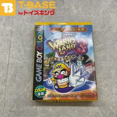 シール欠品 ゲームボーイカラー専用/GBC/ ワリオランド3 WARIOLAND3 不思議なオルゴール カセット/ソフト