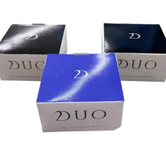 186001 DUO　デュオ　クレンジングバーム　ブラックリペア＆ホワイト 3点まとめ売りのサムネイル