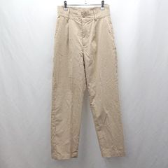 ◇ ⊂ BONLECILL ボンルシール テーパードパンツ サイズM ベージュ レディース E 【1503060042878】のサムネイル