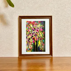 ☆Cami Boyett（新品☆額縁付アートポスターキャミ・ボイエット）☆花の絵☆自然美☆風景画☆抽象画☆JUST FOR YOU☆507