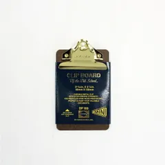 【新品】【1点販売】penco[ペンコ] クリップボード(ゴールド) ミニ [クリップファイル バインダー メモパッド コンパクトサイズ チップボード おしゃれ]のサムネイル