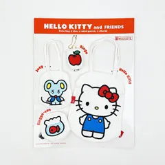 サンリオ ハローキティ トートバッグ＆ポーチ＆チャーム4点セット ROOTOTE ルートート コラボ Sanrio