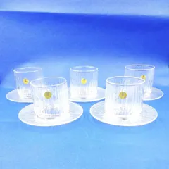 HOYA　保谷クリスタル　冷茶セット　グラス　コップ　ＧＰＳ１３０　新品未使用