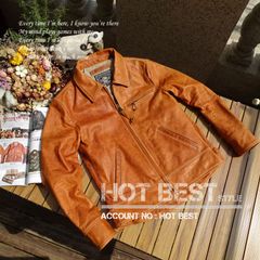 ４L【新品】18万円 上質ナッパオイルレザー 牛革 レザージャケット デニム◎ 3L【新品】18万円上質ナッパオイルレザージャケットハイデザイン