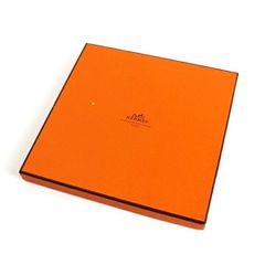 エルメス 空箱 ボックス オレンジ 24×24×2センチ 中古 ABランク