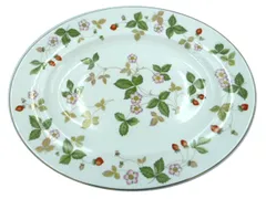 WEDGWOOD ウェッジウッド ワイルドストロベリー オーバルディッシュ 1