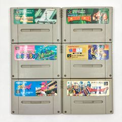 スーパーファミコンソフト　6点セット