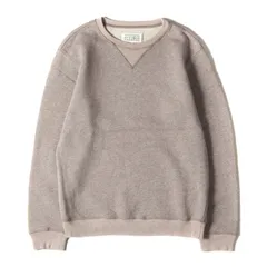 Maison Martin Margiela メゾンマルタンマルジェラ スウェット サイズ:46 14AW スウェード エルボーパッチ メランジ スウェットシャツ S30GU0013 S25209 トレーナー MM14 グレイッシュピンク イタリア製のサムネイル