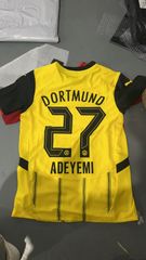2024-2025  ドルトムント  ユニフォーム  ホーム 半袖  サッカー 27番 ADEYEMI
