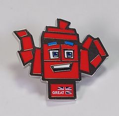 【激レア・非売品】EXPO2025イギリス館ピックスピンバッジとステッカーセット 激レア・非売品】EXPO2025イギリス館ピックスピンバッジと
