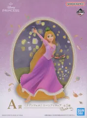 【中古】フィギュア ラプンツェル シーンフィギュア 「一番くじ ディズニープリンセス Dream in color」 A賞 フィギュア