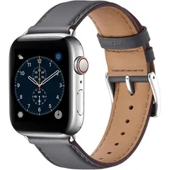 コンパチブル アップルウォッチ バンド 革 46mm 42mm 44mm 45mm 49mm 40mm 41mm 38mm コンパチブル Apple Watch バンド 本革 レザー ビジネス 男女兼用 コンパチブル iWatch Ultra/Ultra2