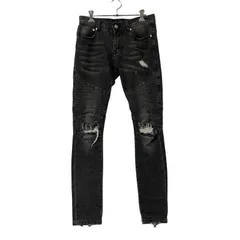 【中古品】 STAMPD スタンプド CRASH BLACK DENIM SKINNY PANTS クラッシュブラックデニムスキニーパンツ ズボン ボトムス 【153-250821-ma-02-izu】