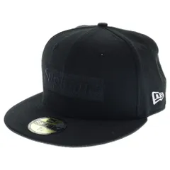 【ボックスロゴ】◎正規品supreme ×ニューエラ2024 キャップ　ブラック Supreme シュプリーム 2024SS Box Logo Mesh New Era Cap