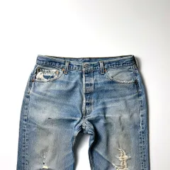 Levi's 501 デニムパンツ USA製 W35 L36（実寸W33 L33）バレンシア工場製 リーバイス ヴィンテージ ジーンズ 赤タブ アメカジ メンズ 古着