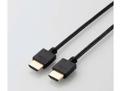 【新品・2営業日で発送】ELECOM エレコム HDMIケーブル／イーサネット対応／仕様固定／1m／ブラック(CAC-HD1410BK／ID)