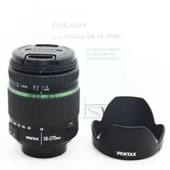 2024年最新】PENTAX 高倍率ズームレンズ DA18-270mmF3.5-6.3ED