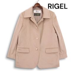 RIGEL リゲル カシミヤ100% ブラウン テーラードジャケット LL - メルカリ