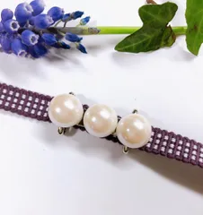 917　帯留め　帯留　パール　3連　白　シルバー　帯飾り　帯締め　三分紐　帯揚げ　振袖　定番　お洒落　セット　バック　草履　伊達衿　足袋　クリスマス　正月　新年会　結婚式　卒業式　入学式