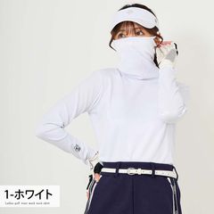 G/FORE ジーフォア レディース モックネックシャツ 半袖 ゴルフウェア