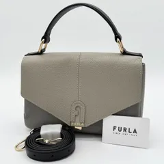 【極美品/付属品完備】フルラ 2way ダフネ ショルダーバッグ レザー 黒 FURLA フルラ バッグ レディース ハンドバッグ 2way 斜めがけ