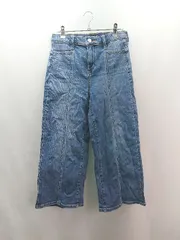 ◇ BANANA REPUBLIC 無地 コットン生地 カジュアル シンプル オールシーズン デニムパンツ サイズ27 ブルー レディース E  【1309040090866】のサムネイル