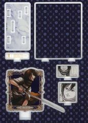 [Used] Acrylic Stand・Acrylic panel Mikasa Ackerman Diorama Acrylic Stand"Attack Titan Online Exhibition