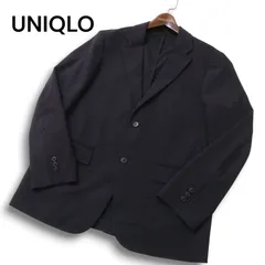 22AW★ UNIQLO ユニクロ 通年 感動ジャケット★ テーラード ジャケット Sz.M メンズ 紺 ネイビー