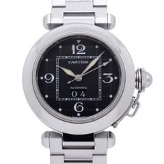 カルティエ Cartier パシャ C W31053M7 Cartier Pasha  自動巻き 腕時計 メンズ・ユニセックス 黒