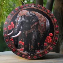 週末限定セール】アジアン雑貨木製スカルプの置物飾り10点セット