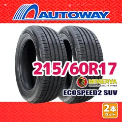 【AUTOWAY】 新品 215/60R17 サマータイヤ MINERVA ECOSPEED2 SUV 17インチ 2本セット 夏タイヤ オートウェイ
