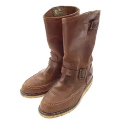 Chippewa チペワ 97877 MOC ENGINEER BOOTS モックトゥ レザー エンジニアブーツ ブラウン系 7.5【中古】