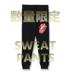 【希少】RS No,9 Harajuku【The Rolling Stones RS9 Mastermind Big Tongue Sweat Pants】Mサイズ　スウェットパンツ