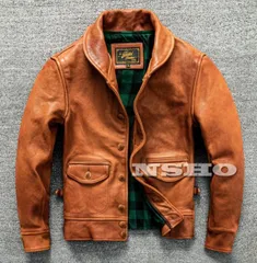 ウエアハウス コサック ジャケット レザー ライダース 40 L 日本製 ヌメ 2025年最新】コサックジャケットの人気アイテム - メルカリ