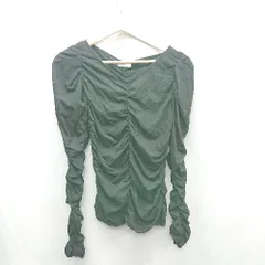 ◇ ⊂ FRAY I.D フレイ アイディー 長袖 カットソー サイズONE ブラック レディース E  【1502030028492】