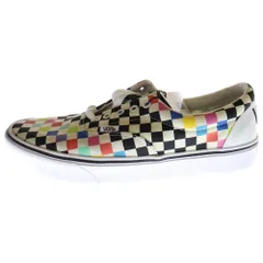 VANS (ヴァンズ) ×MOMA COMFYCUSH ERA CHECKERBOARD モマ コンフィクッシュ エラ チェッカーボード ローカットスニーカー ホワイト/マルチ US11/29cm VN0A3WM91PJ