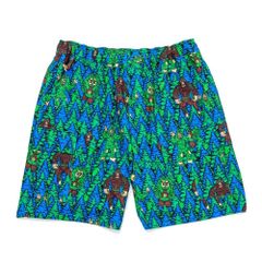 【2025SS】MAGICAL MOSH MISFITS マジカルモッシュミスフィッツ MxMxM BIGFOOT CARGO SHORTS (水陸両用)  PANTS (GREEN) ショーツ ショートパンツ