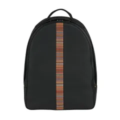 新品 ポールスミス PAUL SMITH リュックサック ロゴ バックパック ブラック
