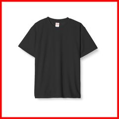 【人気商品】ブラック 590001 Tシャツ 5XL ドライアスレチック 4.1オンス [ユナイテッドアスレ]